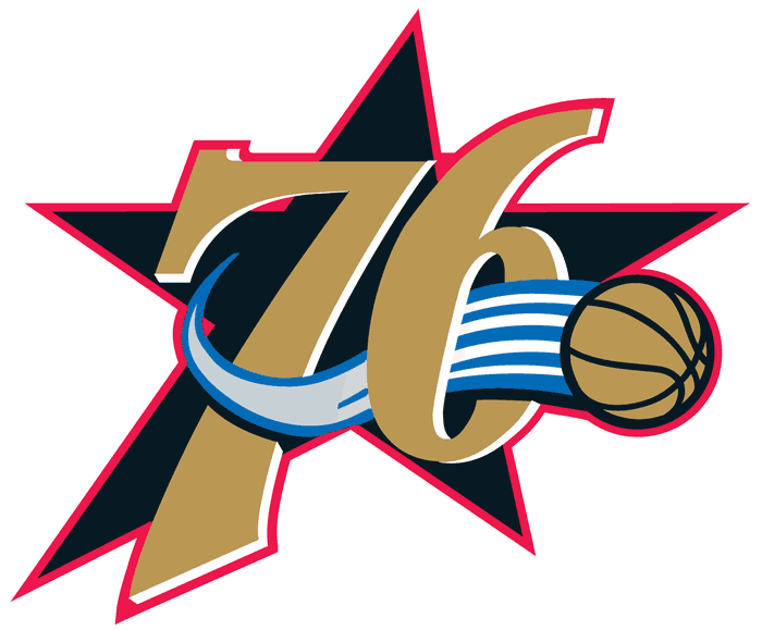 Philadelphia 76ers 1997-2009 Alternate Logo iron on transfers for T-shirts